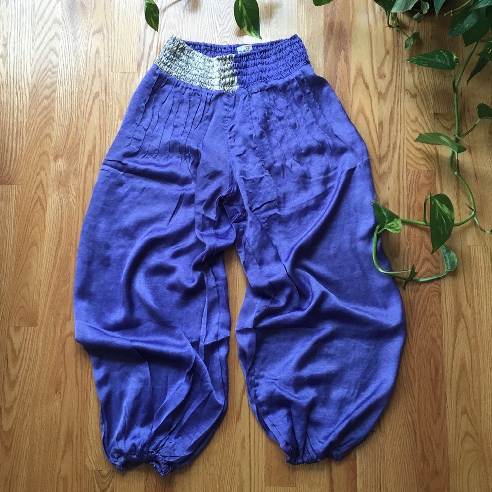 Blue gypsy pants